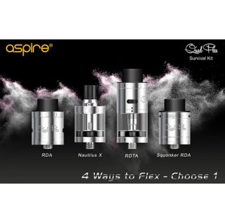 Aspire Quad Flex 4-in-1 Survival Kit